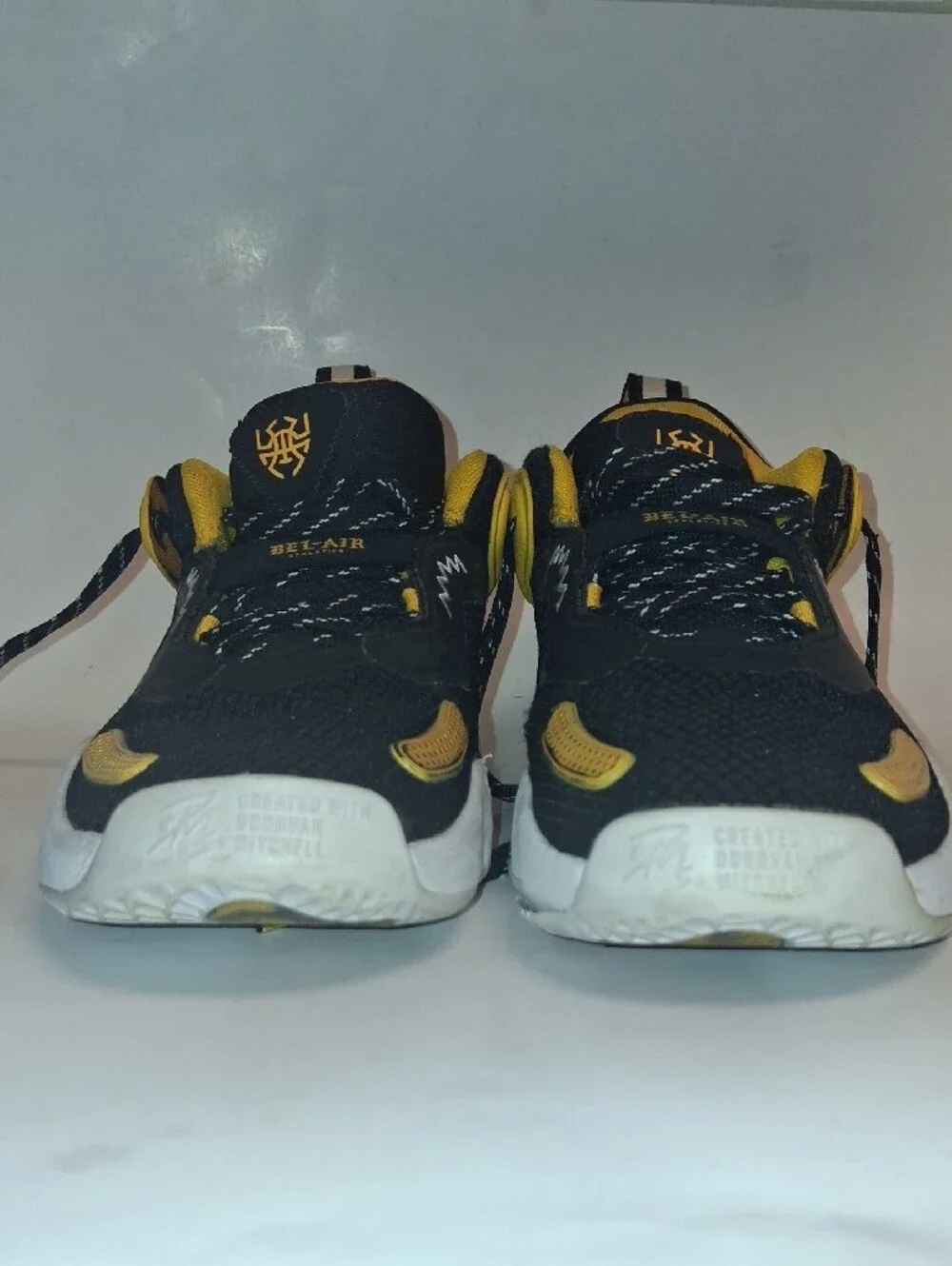 Adidas Bel-Air Athleticd Black and Yellow Men's Sneakers